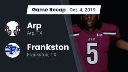 Recap: Arp  vs. Frankston  2019
