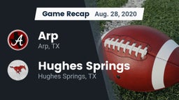 Recap: Arp  vs. Hughes Springs  2020