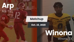 Matchup: Arp  vs. Winona  2020