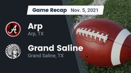Recap: Arp  vs. Grand Saline  2021