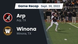 Recap: Arp  vs. Winona  2022