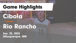 Cibola  vs Rio Rancho  Game Highlights - Jan. 25, 2023