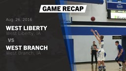 Recap: West Liberty  vs. West Branch  2016