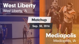 Matchup: West Liberty  vs. Mediapolis  2016