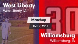 Matchup: West Liberty  vs. Williamsburg  2016
