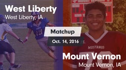 Matchup: West Liberty  vs. Mount Vernon  2016