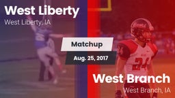 Matchup: West Liberty  vs. West Branch  2017