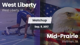 Matchup: West Liberty  vs. Mid-Prairie  2017