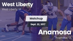 Matchup: West Liberty  vs. Anamosa  2017