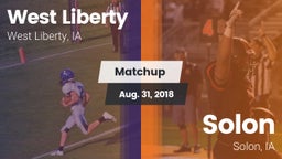 Matchup: West Liberty  vs. Solon  2018