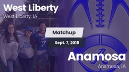 Matchup: West Liberty  vs. Anamosa  2018