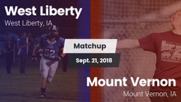 Matchup: West Liberty  vs. Mount Vernon  2018