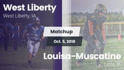 Matchup: West Liberty  vs. Louisa-Muscatine  2018