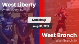 Matchup: West Liberty  vs. West Branch  2019