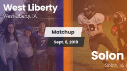 Matchup: West Liberty  vs. Solon  2019
