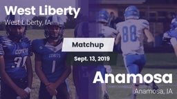 Matchup: West Liberty  vs. Anamosa  2019