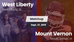 Matchup: West Liberty  vs. Mount Vernon  2019