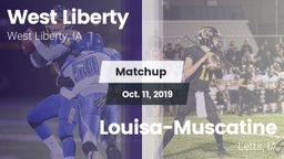 Matchup: West Liberty  vs. Louisa-Muscatine  2019