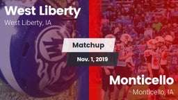 Matchup: West Liberty  vs. Monticello  2019