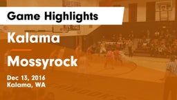Kalama  vs Mossyrock  Game Highlights - Dec 13, 2016