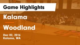 Kalama  vs Woodland  Game Highlights - Dec 02, 2016