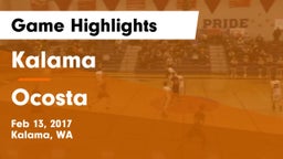 Kalama  vs Ocosta Game Highlights - Feb 13, 2017