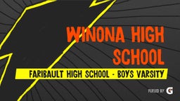 Faribault football highlights Winona High School