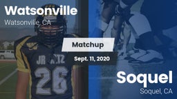 Matchup: Watsonville High vs. Soquel  2020