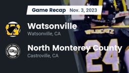Recap: Watsonville  vs. North Monterey County  2023