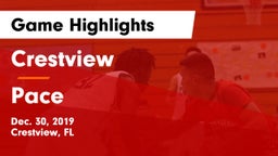 Crestview  vs Pace  Game Highlights - Dec. 30, 2019