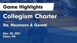 Collegium Charter  vs Sts. Neumann & Goretti  Game Highlights - Dec. 30, 2021