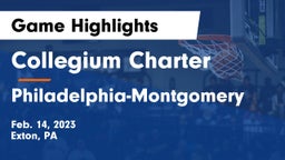 Collegium Charter  vs Philadelphia-Montgomery  Game Highlights - Feb. 14, 2023