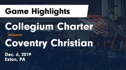 Collegium Charter  vs Coventry Christian Game Highlights - Dec. 6, 2019