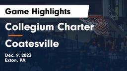 Collegium Charter  vs Coatesville  Game Highlights - Dec. 9, 2023