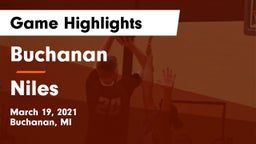 Buchanan  vs Niles  Game Highlights - March 19, 2021