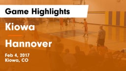 Kiowa  vs Hannover Game Highlights - Feb 4, 2017