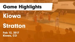 Kiowa  vs Stratton Game Highlights - Feb 12, 2017