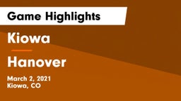 Kiowa  vs Hanover Game Highlights - March 2, 2021