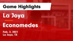 La Joya  vs Economedes  Game Highlights - Feb. 2, 2021