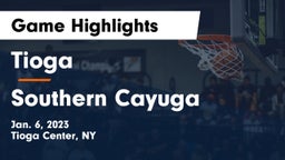 Tioga  vs Southern Cayuga Game Highlights - Jan. 6, 2023
