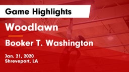 Woodlawn  vs Booker T. Washington  Game Highlights - Jan. 21, 2020
