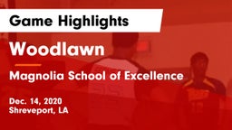 Woodlawn  vs Magnolia School of Excellence Game Highlights - Dec. 14, 2020