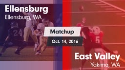 Matchup: Ellensburg High vs. East Valley  2016
