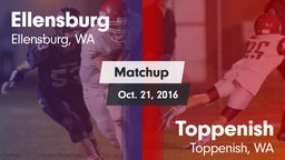Matchup: Ellensburg High vs. Toppenish  2016