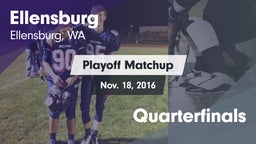 Matchup: Ellensburg High vs. Quarterfinals 2016