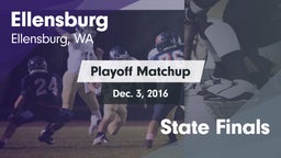 Matchup: Ellensburg High vs. State Finals 2016
