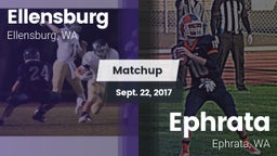 Matchup: Ellensburg High vs. Ephrata  2017