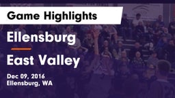 Ellensburg  vs East Valley  Game Highlights - Dec 09, 2016