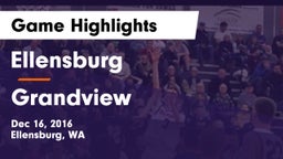 Ellensburg  vs Grandview  Game Highlights - Dec 16, 2016