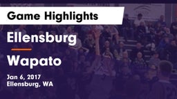 Ellensburg  vs Wapato  Game Highlights - Jan 6, 2017